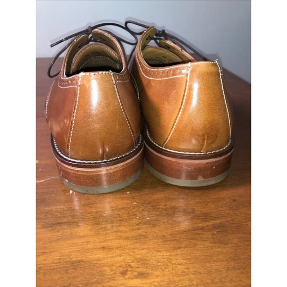 J. Murphy By Johnston Murphy Oxford Dress Shoes Brown Mens Size 9 1/2M Work - Picture 5 of 8